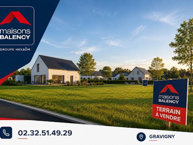 Vente Terrain 400 m2 Normanville