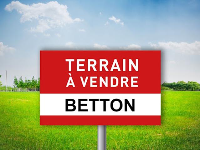 Vente Terrain 406 m2 Betton