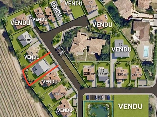 Vente Terrain 420 m2 Saint bres