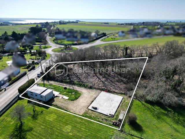 Vente Terrain 4388 m2 Plomodiern