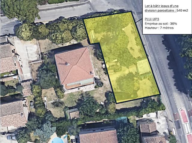 Vente Terrain 540 m2 Marseille 12ème
