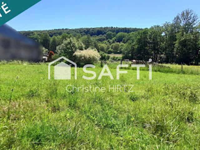 Vente Terrain constructible 544 m2 Lembach