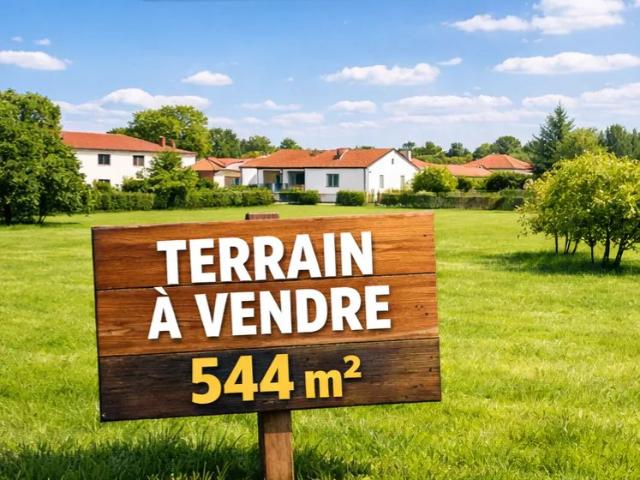 Vente Terrain 544 m²