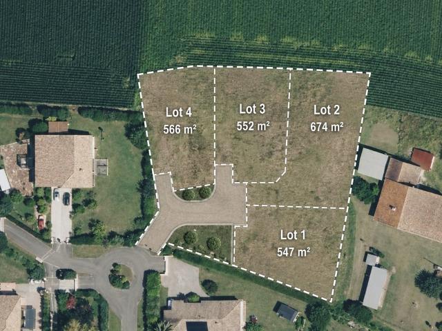 Vente Terrain 552 m²