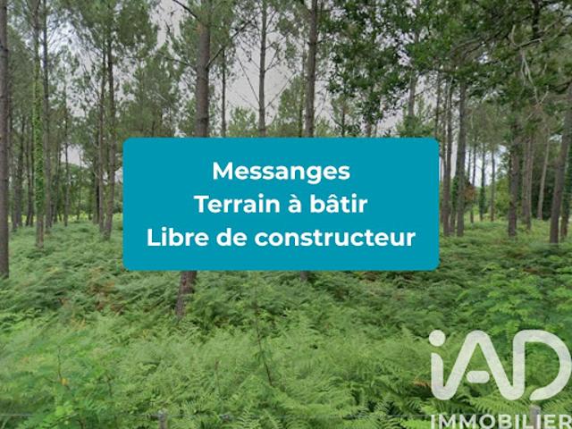 Vente Terrain 565 m2 Messanges
