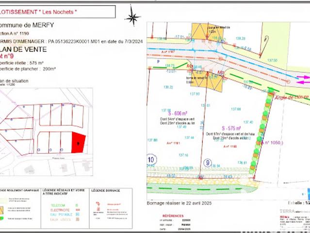 Vente Terrain 573 m2 Reims