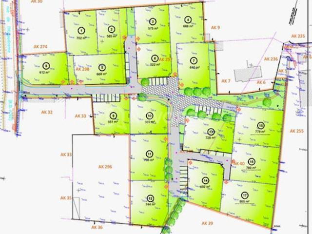 Vente Terrain 575 m2 Laloubère