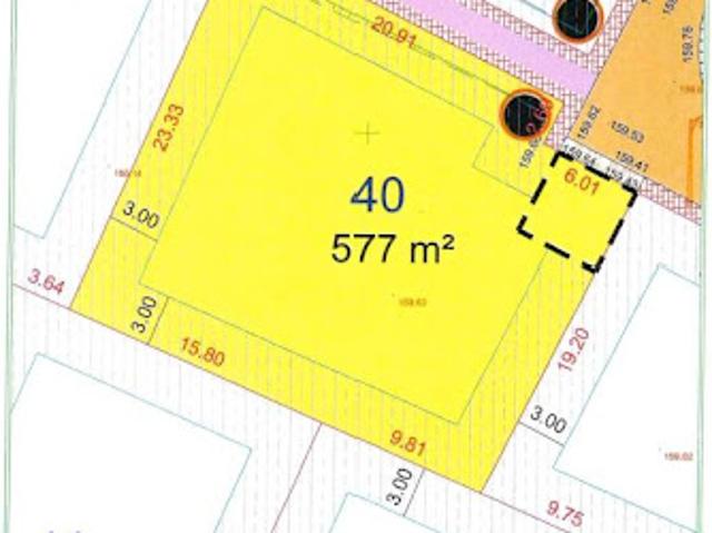 Vente Terrain 576 m2 Sarceaux