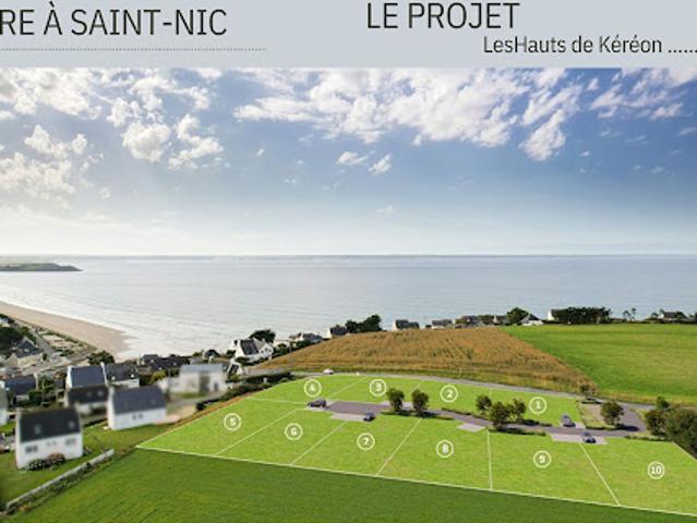 Vente Terrain 580 m2 Saint Nic