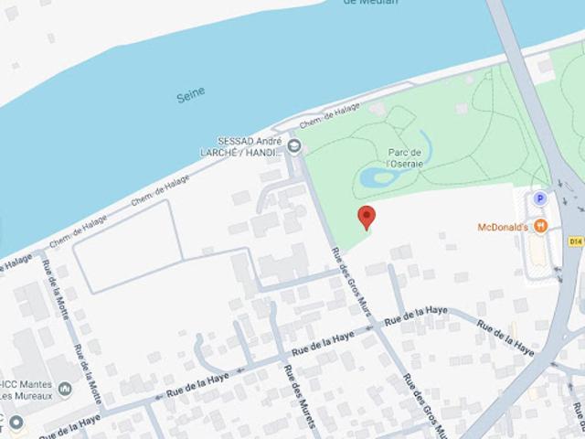 Vente Terrain 590 m2 Les Mureaux