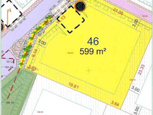 Vente Terrain 599 m2 Sarceaux