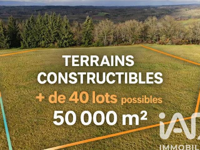 Vente Terrain 50000 m2 Nontron