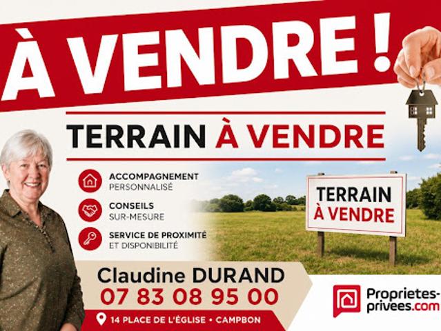 Vente Terrain 500 m2 Campbon