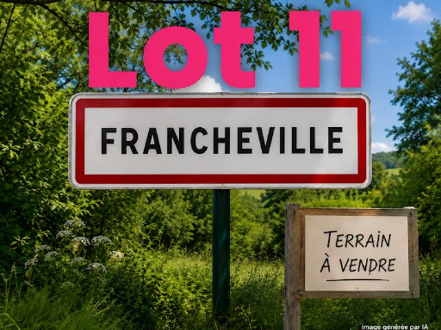 Vente Terrain 500 m2 Francheville