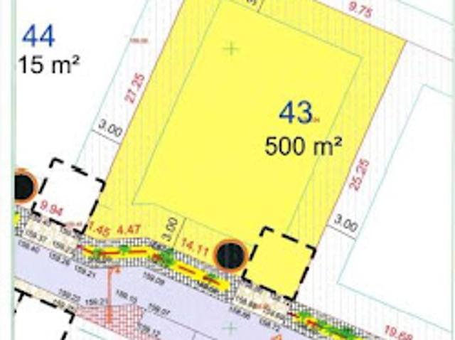 Vente Terrain 501 m2 Sarceaux