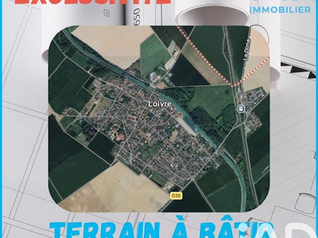 Vente Terrain 506 m2 Loivre