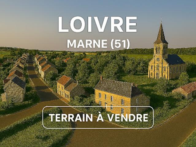 Vente Terrain 506 m2 Loivre