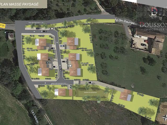 Vente Terrain 510 m2 Aigaliers