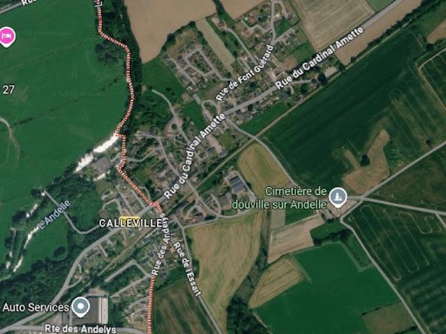 Vente Terrain 510 m2 Douville sur Andelle