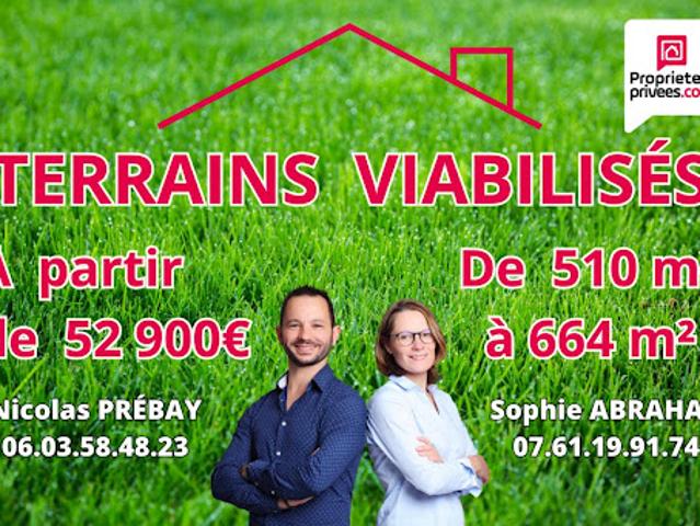 Vente Terrain 510 m2 Janville en Beauce