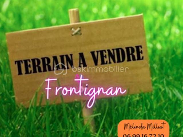Vente Terrain 515 m2 Frontignan