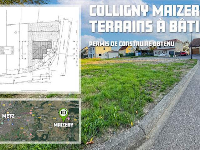 Vente Terrain 524 m2 Colligny