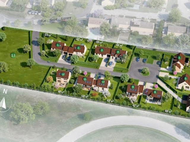 Vente Terrain 525 m2 Poincy