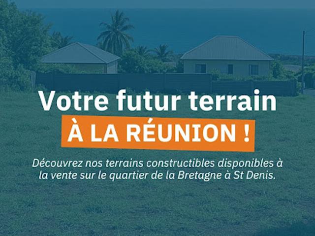 Vente Terrain 530 m2 Saint denis chaudron