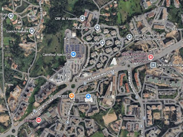 Vente Terrain 6408 m2 Ajaccio