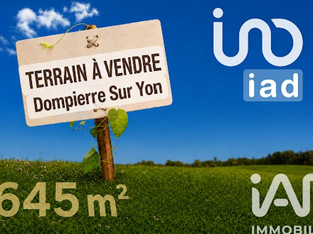 Vente Terrain 645 m2 Dompierre sur Yon