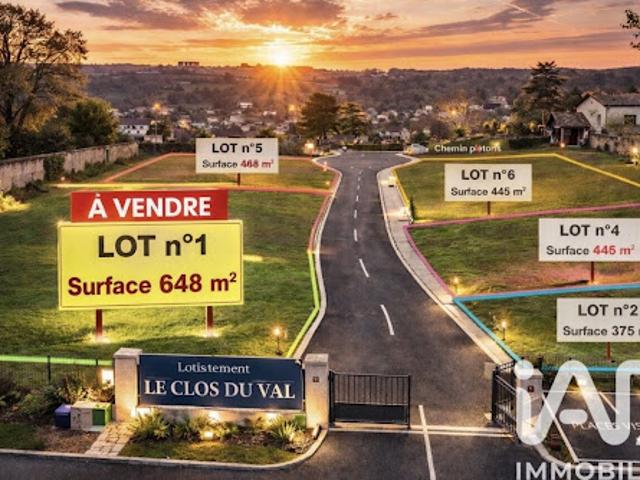 Vente Terrain 648 m2 Val de Virieu