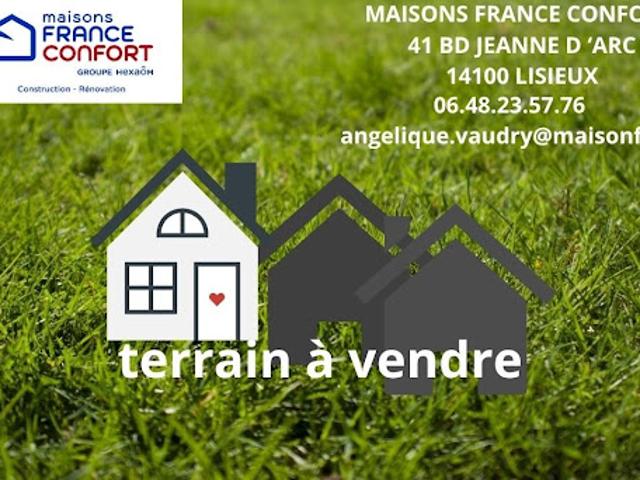 Vente Terrain 653 m2 Beuzeville