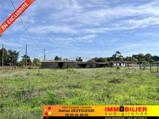 Vente Terrain 650 m2 Podensac