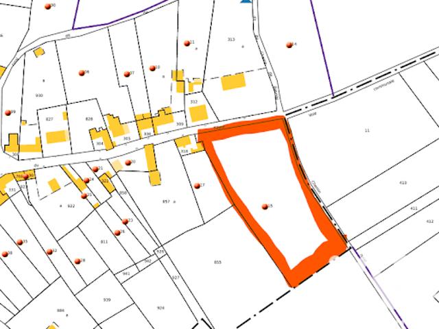 Vente Terrain 6513 m2 Louâtre