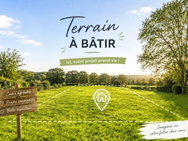 Vente Terrain 664 m2 Les Monts d'Aunay