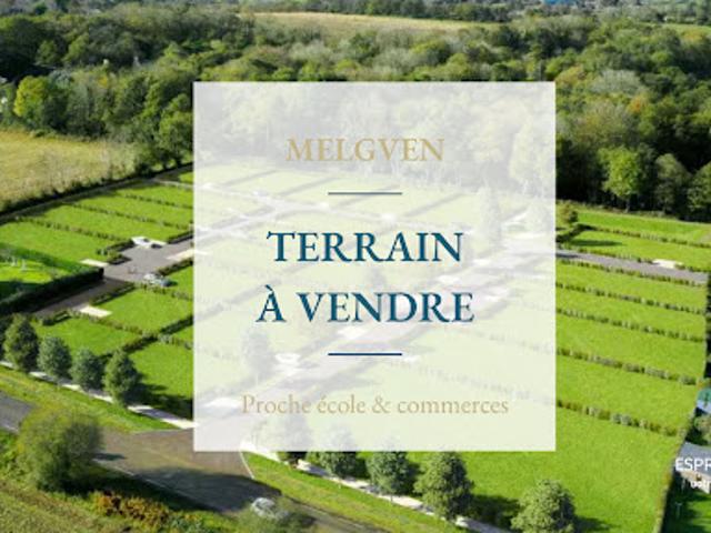 Vente Terrain 675 m2 Melgven