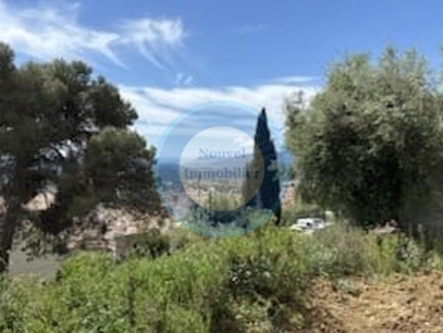 Vente Terrain 600 m2 Grasse