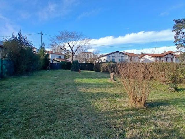 Vente Terrain 600 m2 Saint Jean de Luz