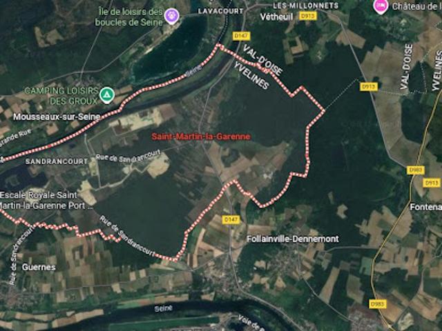 Vente Terrain 600 m2 Saint Martin la Garenne
