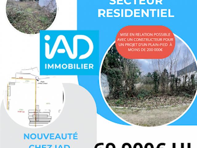 Vente Terrain 607 m2 Harnes