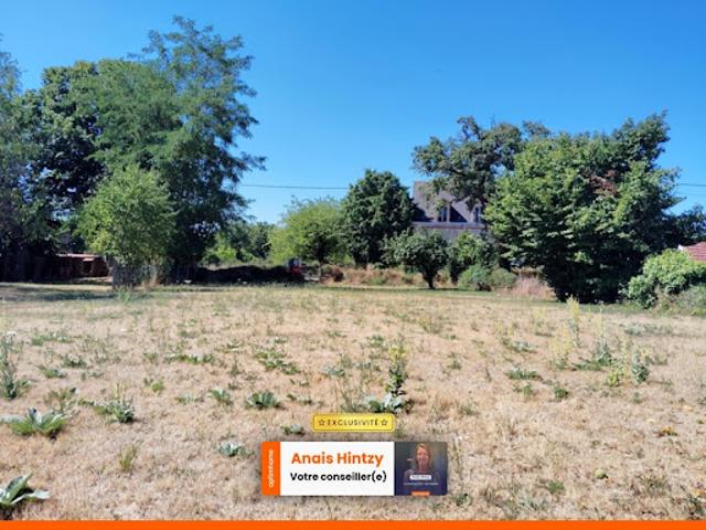 Vente Terrain 605 m2 Vallon en Sully