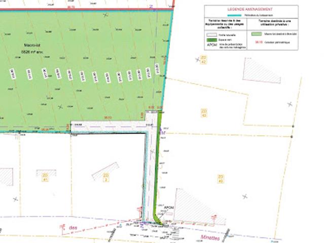 Vente Terrain 6062 m2 Rioz