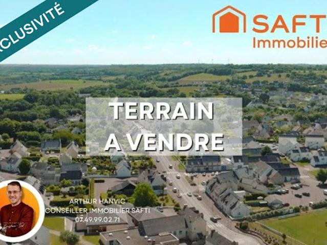 Vente Terrain constructible 614 m2 Saint Yvi