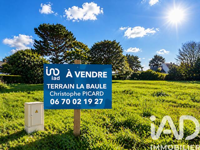 Vente Terrain 620 m2 La Baule Escoublac