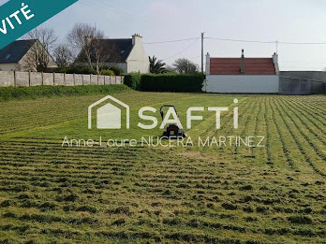 Vente Terrain constructible 637 m2 Plouguerneau