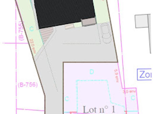 Vente Terrain constructible 635 m2 Marquillies