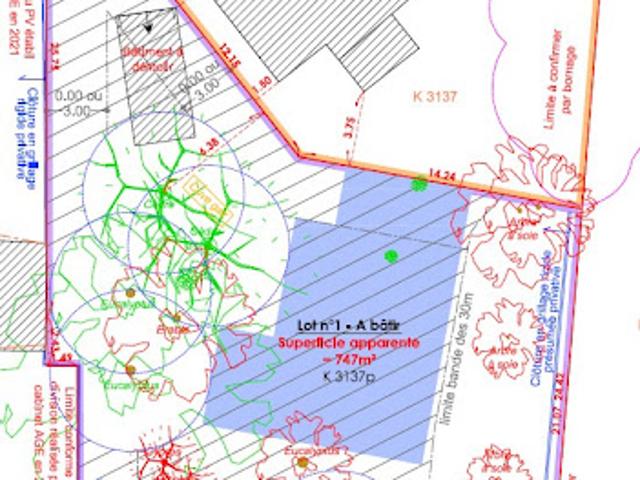 Vente Terrain 747 m2 Pornichet