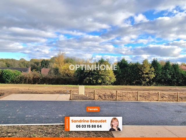 Vente Terrain 752 m2 Hermeray