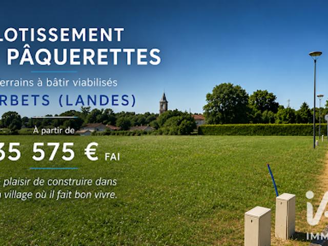 Vente Terrain 765 m2 Sorbets