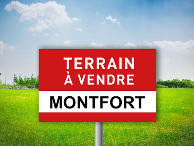 Vente Terrain 776 m2 Montfort sur Meu